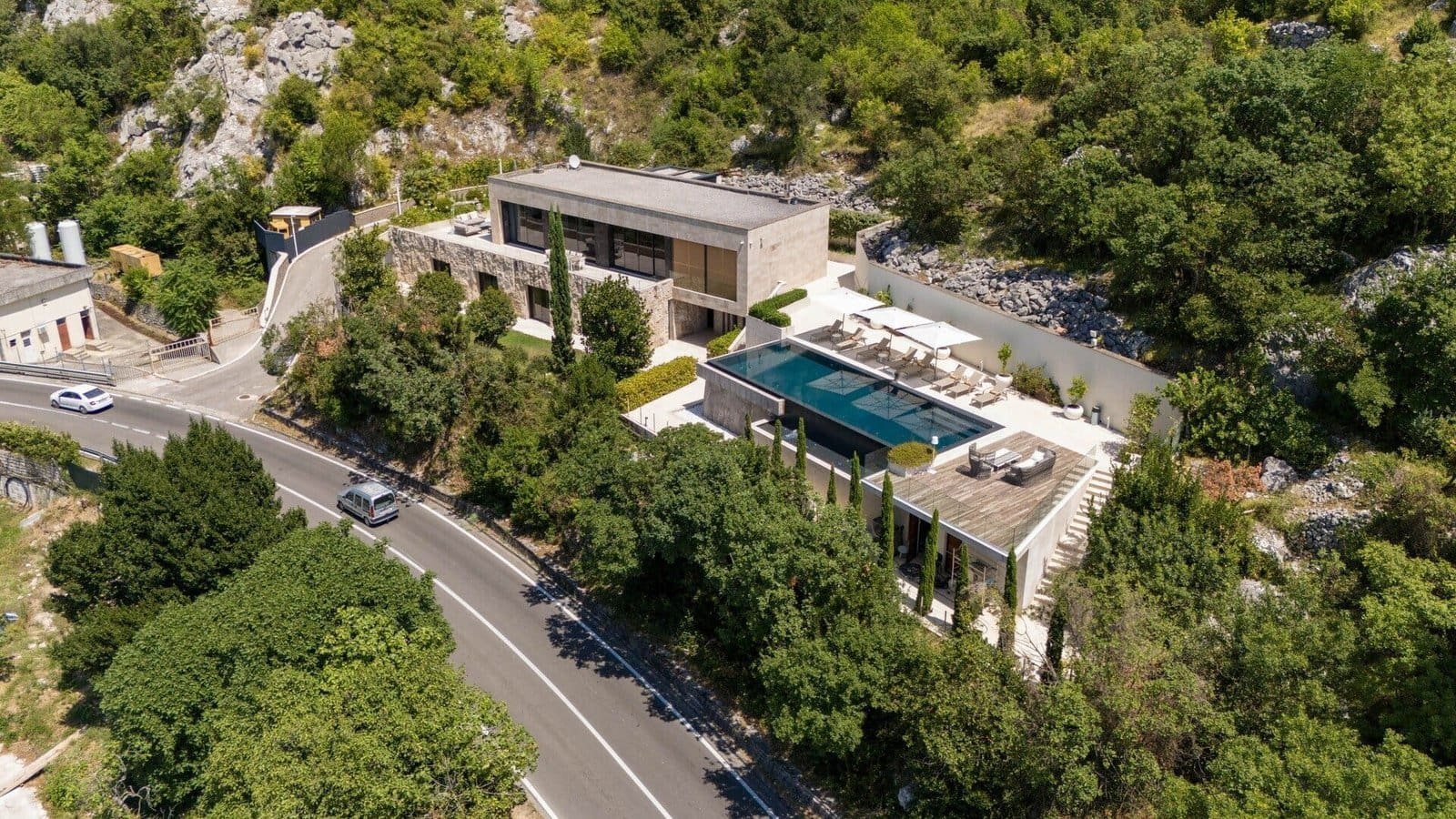 Villa Mandragora Waterfront Estate in Orahovac, Kotor Bay